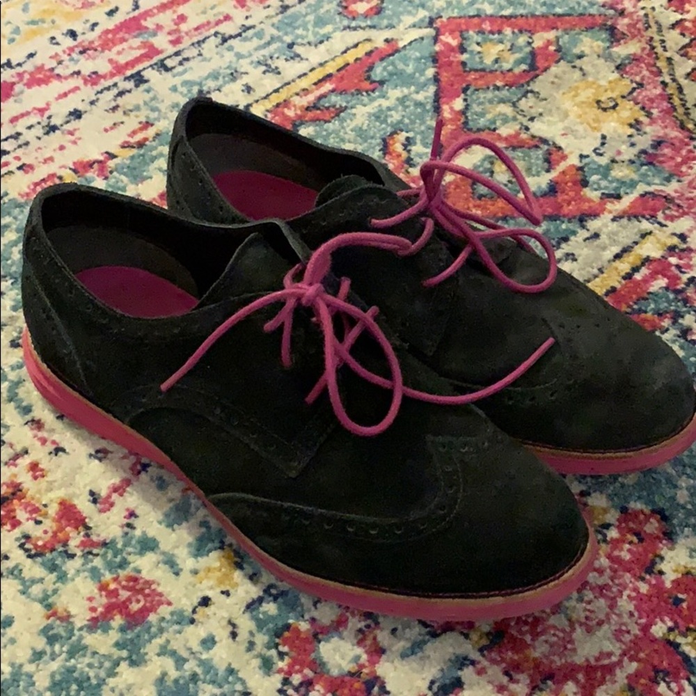 Cole Haan Original Grand Black and Pink